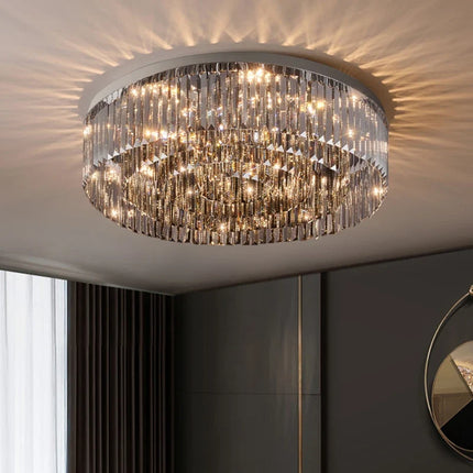 Plafonnier en cristal haut de gamme pour intérieur élégant — LZ4X9P2Q