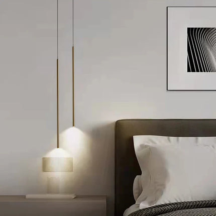 Suspension minimaliste en cuivre à fil réglable 4000K — LZ4X9P2