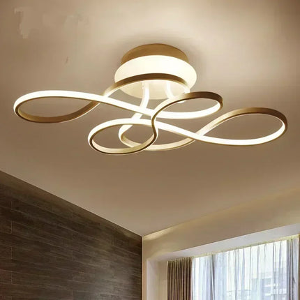 Plafonnier LED moderne pour décoration intérieure lumineuse et élégante — LZ4P9XJ2