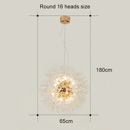 Lustre LED moderne style nordique pour décoration intérieure — LZ4X9P2Q