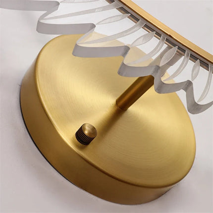 Applique murale nordique design plume moderne luxe — LZ4F7XQ