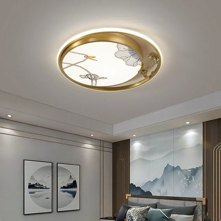 Plafonnier LED multicolore en émail pour intérieur contemporain — LZ4D9QJ