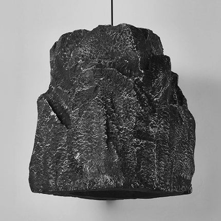 Lustre suspension nordique fait main effet pierre style wabi sabi — LZ4P9X