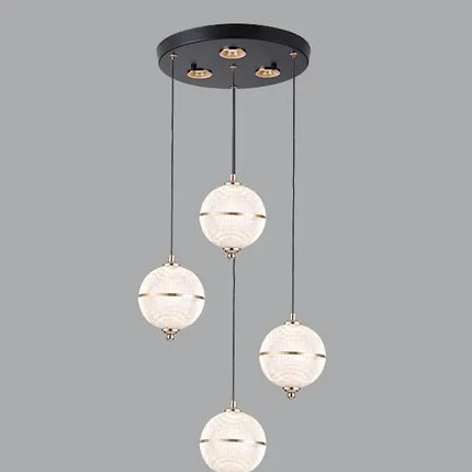 Suspension boule acrylique moderne pour bar et restaurant — LZ4X9Q2