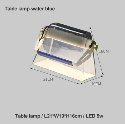 Lampe de chevet en verre au design nordique original — LZ4X9P