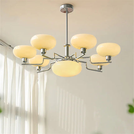 Lustre suspension en verre style Bauhaus pour décoration moderne — LZ4X9P
