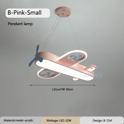 Suspension LED en bois et métal pour chambre d’enfant — LZ4QJ7M