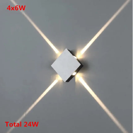 Applique murale LED au design carré minimaliste — LZ4X9P2