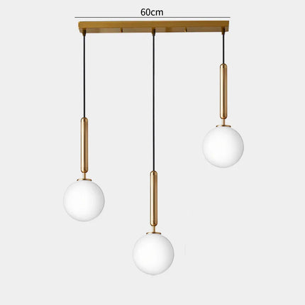 Lustre en verre moderne pour décoration intérieure élégante — LZ4X9M