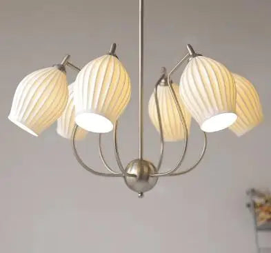 Lustre Bauhaus en céramique pour intérieur moderne et élégant — LZ4X9P