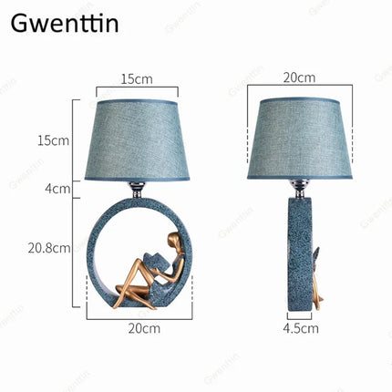 Lampe de bureau nordique pour lecture et décoration intérieure — LZ4R9XQ