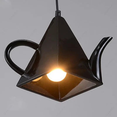 Suspension design artistique en forme de tasse et théière — LZ4X9P