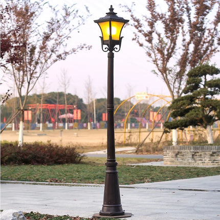 Lampadaire de jardin rétro en aluminium antirouille et étanche — LZ4X9P2Q
