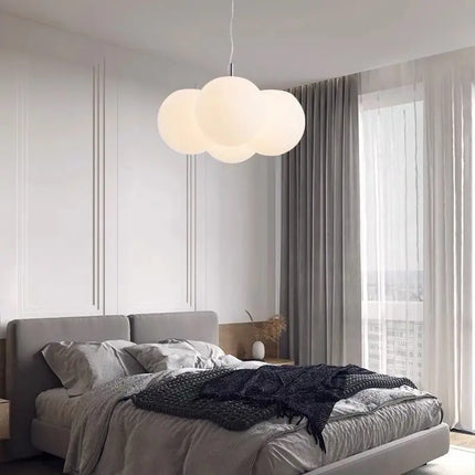 Lustre en verre pour éclairage décoratif intérieur moderne — LZ4X9P