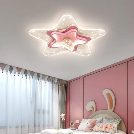 Plafonnier nordique ciel étoilé pour chambre enfant romantique — LZ4D9X2