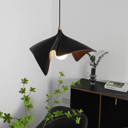 Lustre suspension nordique au design wabi-sabi rétro pour intérieur moderne — LZ4X9QJ