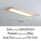 Bûche L80x20cm 36W / Blanc chaud