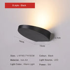 Style B Noir / CHINE / Blanc froid (5 500-7 000 K) | 5W