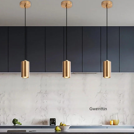 Lustre doré moderne avec éclairage LED pour intérieur — LZ4X9T2