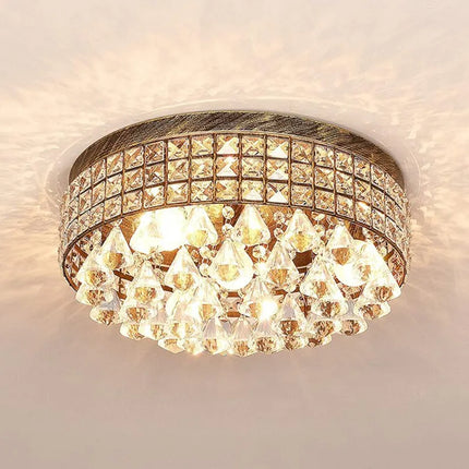 Plafonnier en cristal au design nordique moderne pour intérieur élégant — LZ4X9T2