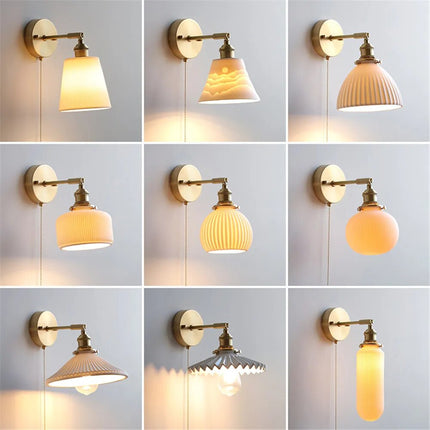 Applique murale LED en céramique élégante — LZ4X9QJ