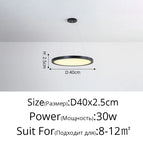 Or D60x2,5cm 54W / Blanc froid, pas de télécommande