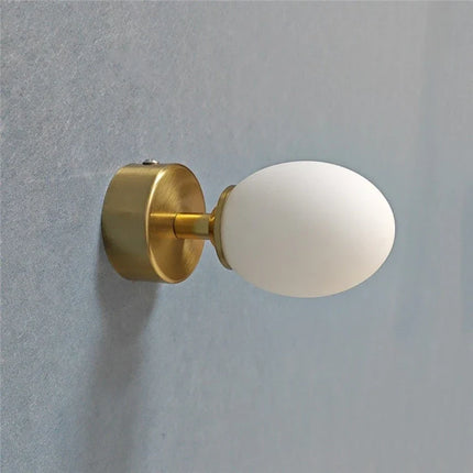 Applique murale LED design œuf de canard minimaliste moderne — LZ4XJ9