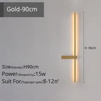 Droite Or 90cm / Trois couleurs
