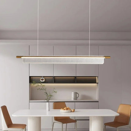 Lustre linéaire moderne pour décoration intérieure et restaurant — LZ4G7T9