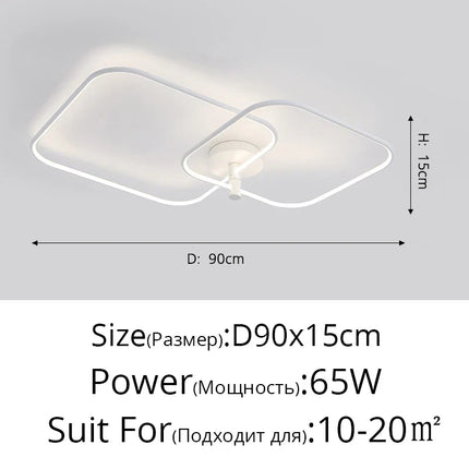 Lustre LED moderne et créatif pour éclairage intérieur de luxe — LZ4X9P