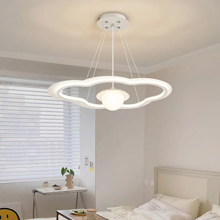 Lustre LED avec abat-jour en forme de nuage pour intérieur — LZ4X9P