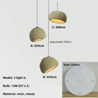 A D35cm / Blanc crème / Lumière blanche 6500K