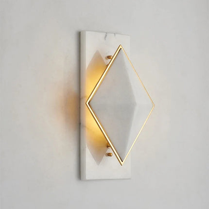 Applique murale LED moderne en marbre style internet pour hôtel et café — LZ4D7XQ
