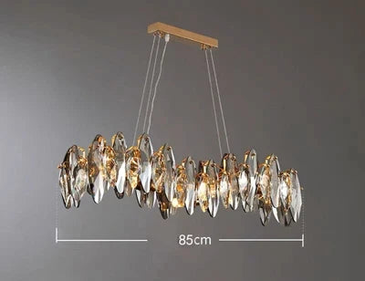 Lustre vintage art déco en cristal pour intérieur — LZ4X9P