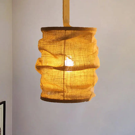 Lustre rétro chinois pour bar, restaurant ou salon de thé zen — LZ4X9T2