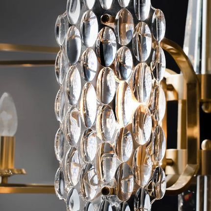 Lustre LED en cristal style nordique pour décoration intérieure — LZ4X9P2