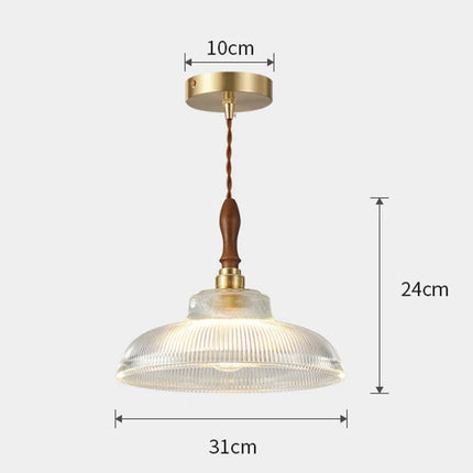 Suspension en verre au design moderne pour cuisine et salle à manger — LZ4X9T2