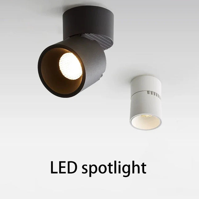 foco spot led pliable montage surface anti-éblouissement technologie cob