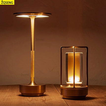 Lampe de bureau tactile rechargeable sans fil polyvalente — LZ4X9P2