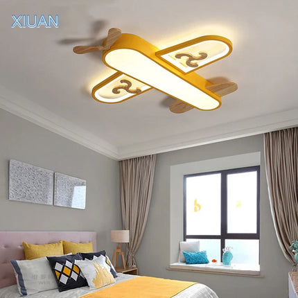 Suspension LED en bois et métal pour chambre d’enfant — LZ4QJ7M