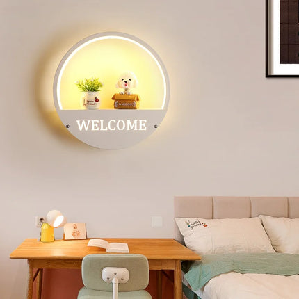 Applique murale LED pour ambiance chaleureuse et créative — LZ4X9T2