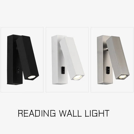 Applique murale LED rotative avec interrupteur et port USB intégré — LZ4X9Q2