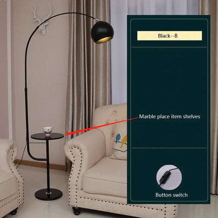 Lampadaire moderne au design nordique pour intérieur — LZ4X9T2