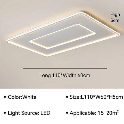 Plafonnier LED élégant pour décoration intérieure moderne — LZ4X9T