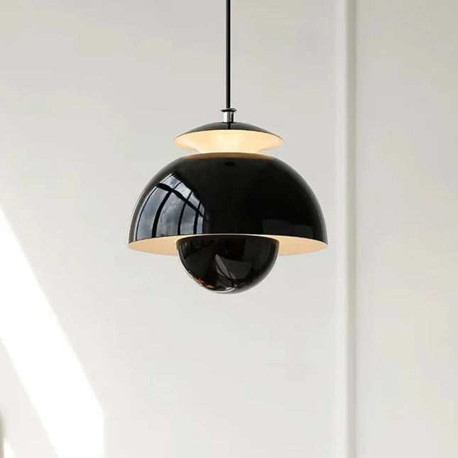 suspension nordique semi-circulaire minimaliste multicolore décorative