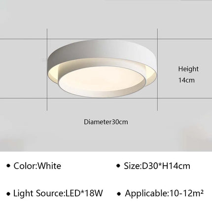 Lustre LED ultra mince pour décoration intérieure moderne — LZ4X9T