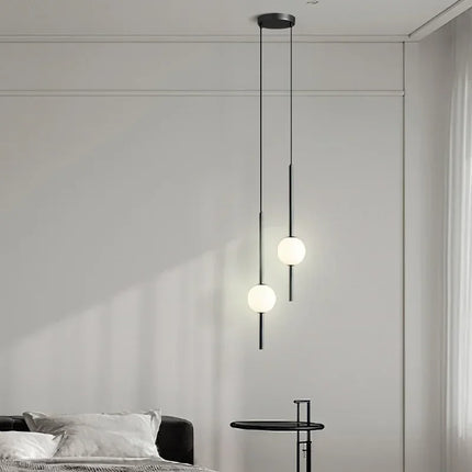 Suspension boule de verre simple pour salle à manger et bar — LZ4X9P