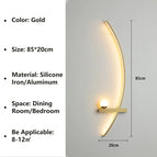 Or Gauche 85CM / Gradation en continu (RC)