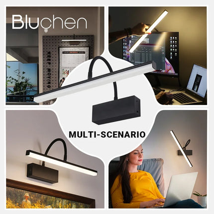 Applique murale rechargeable avec bras flexible pour éclairage d’œuvre — LZ4X9P