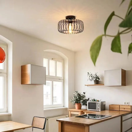 Plafonnier cage à oiseaux E26 pour intérieur chambre et salon — LZ4X9P